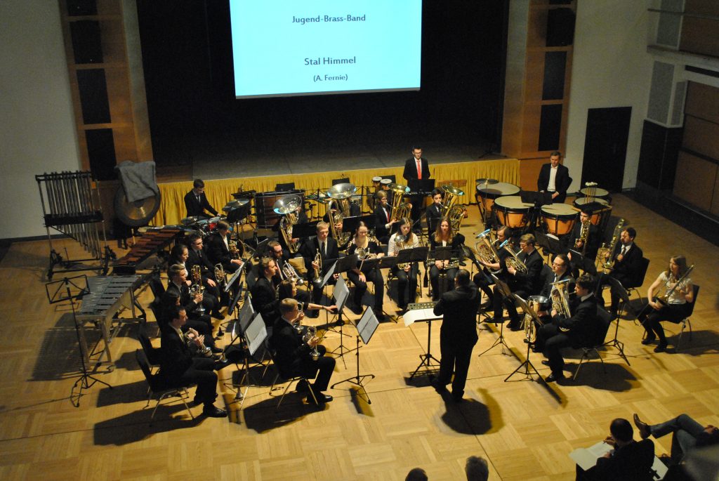 (C) VSB e.V. | Die Jugend-Brass-Band-Workshop-Teilnehmer während ihres Konzertteils